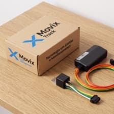 Kit Movix: caixa, rastreador e relé